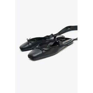 ZARA FLAT SLINGBACK BALLET FLATS